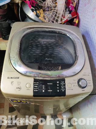 Singer 10kg Washing Machine, Excellent Condition, For Sale